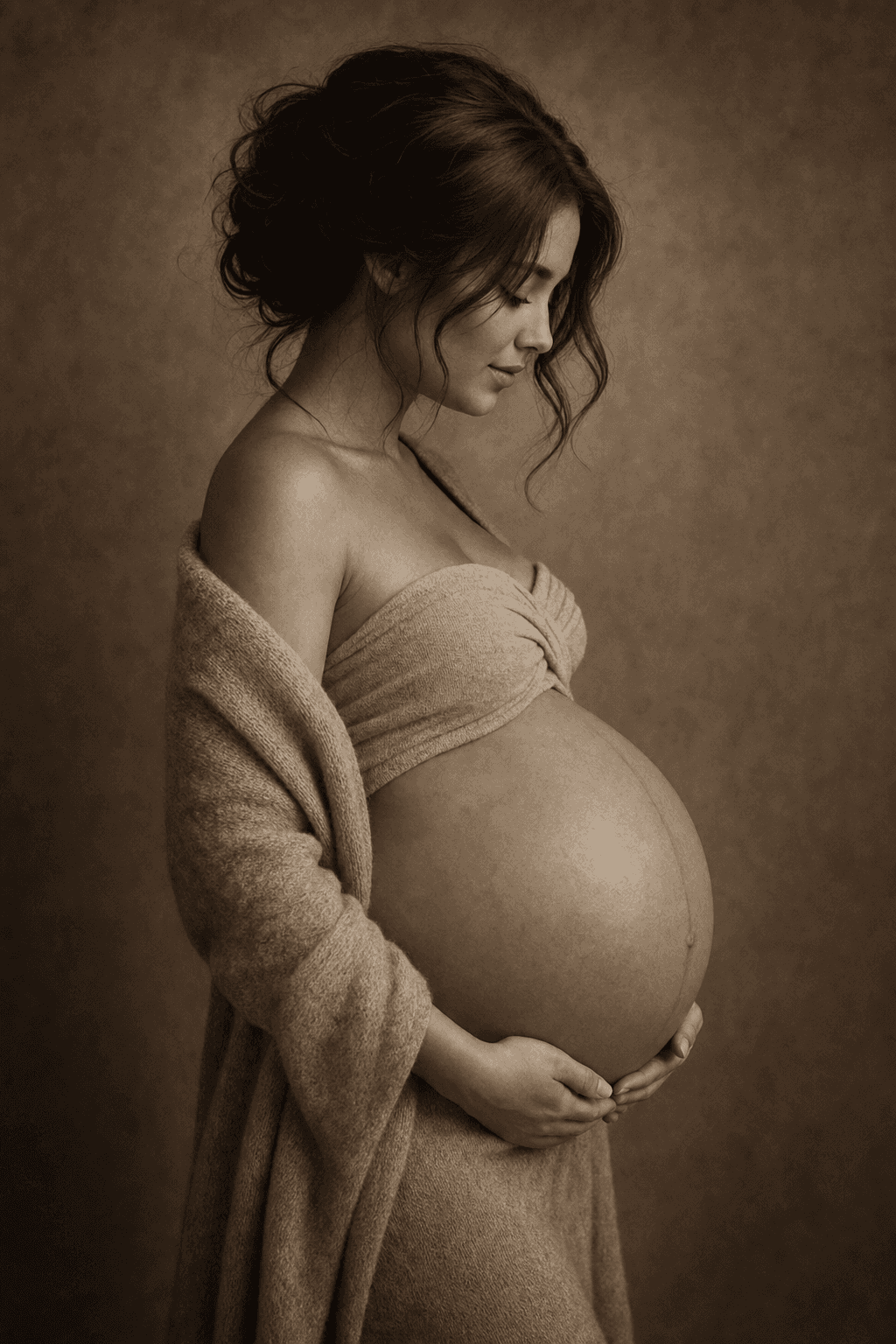 Sepia Memory example portrait